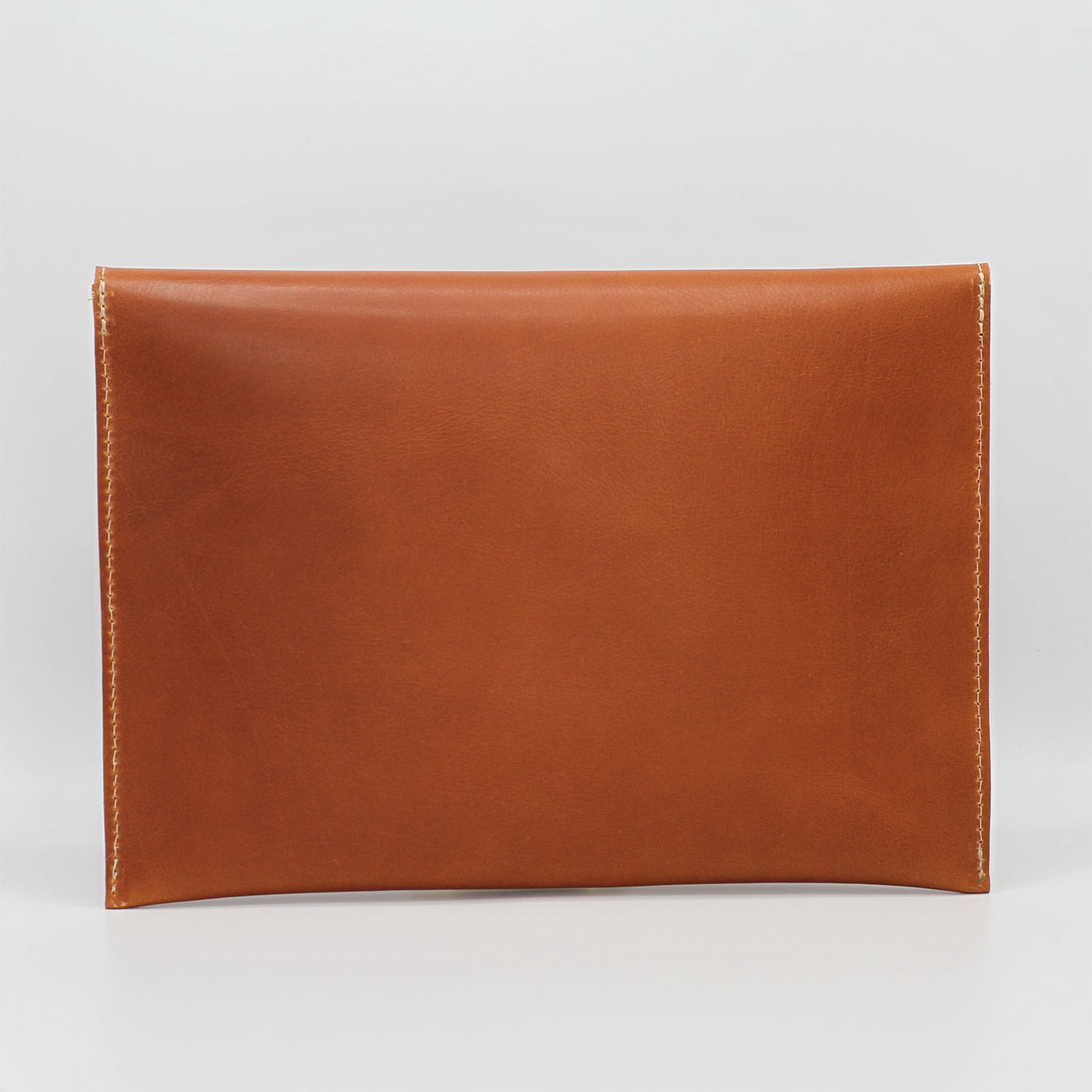Laptop Sleeve, Datorväska i äkta skinn 14", Handtillverkad i Sverige, Vegetabiliskt garvat läder