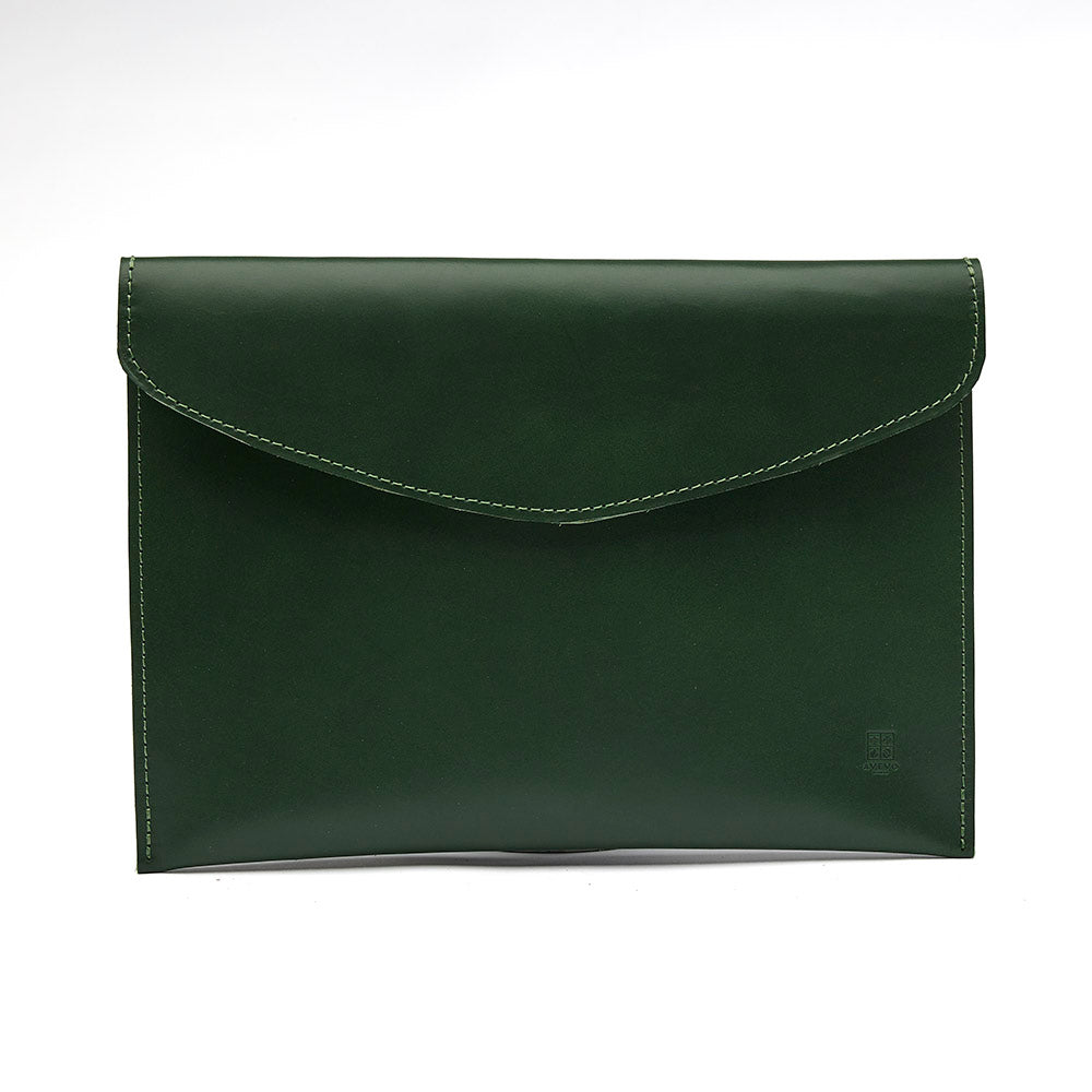 Laptop Sleeve, Datorväska i äkta skinn 14", Handtillverkad i Sverige, Vegetabiliskt garvat läder