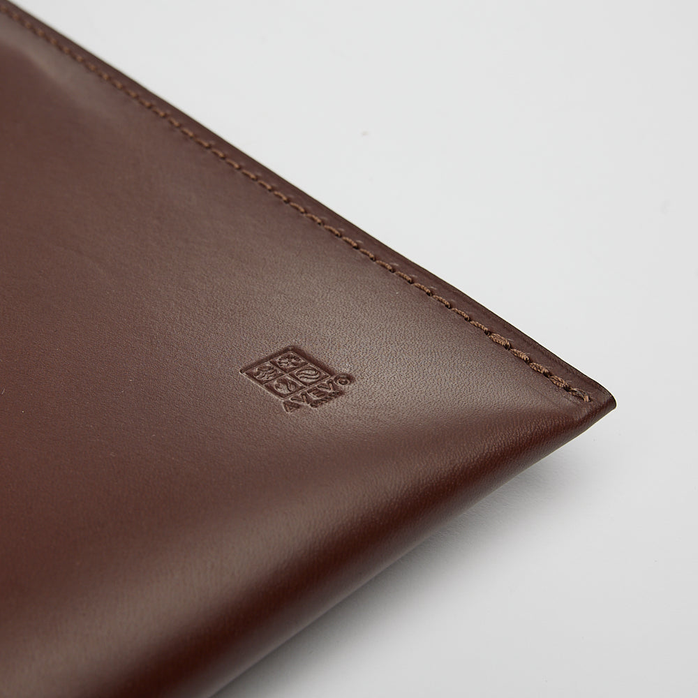 Laptop Sleeve, Datorväska i äkta skinn 14", Handtillverkad i Sverige, Vegetabiliskt garvat läder